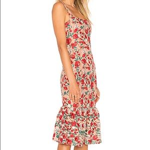 Lovers and friends under the stars midi dress